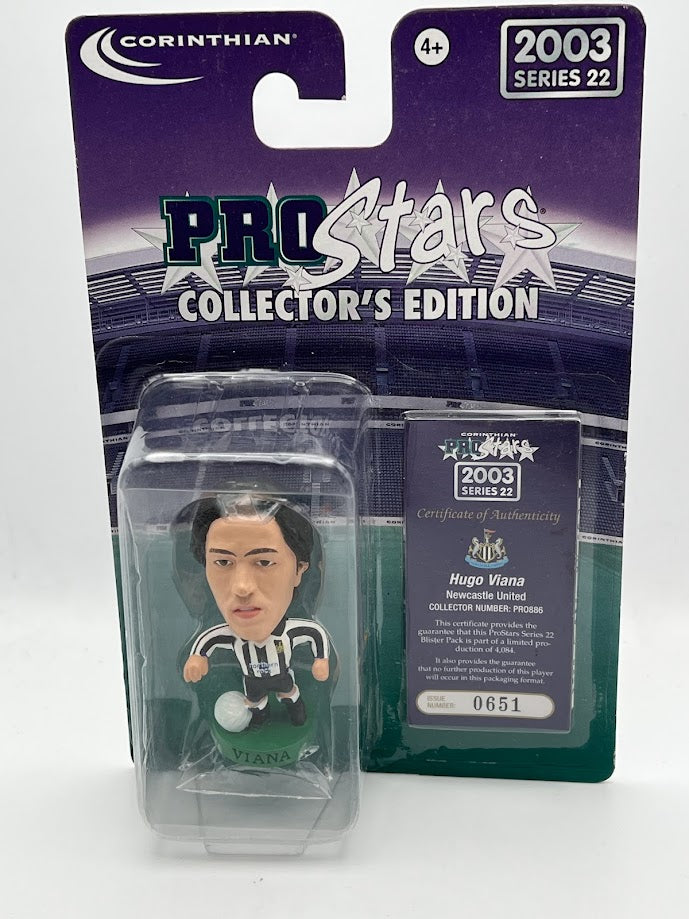 HUGO VIANA - CORINTHIAN PROSTARS COLLECTOR'S EDITION - NEWCASTLE UNITED - PRO886