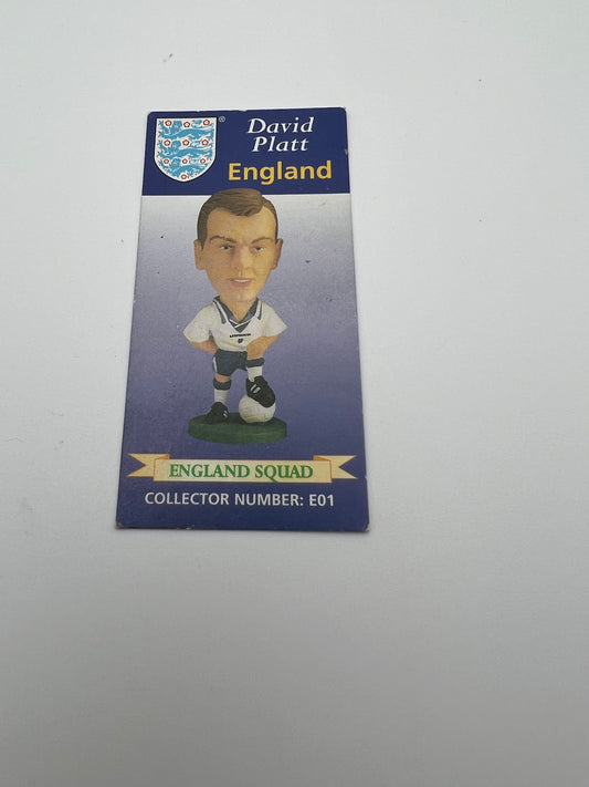 David Platt Collector Card - England - Corinthian Figure Card - E01