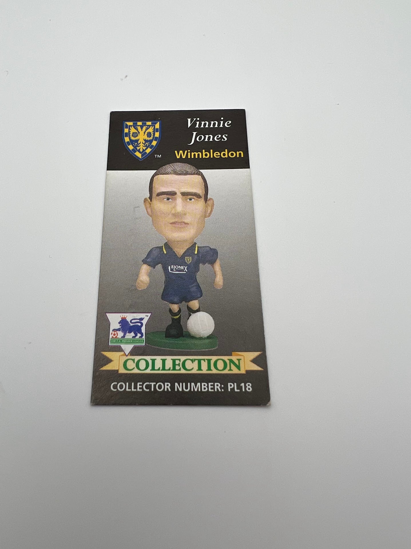 Vinnie Jones Collector Card - Wimbledon - Corinthian Figure Card - PL18