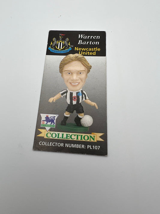 Warren Barton Collector Card - Newcastle United - Corinthian Figure Card - PL107