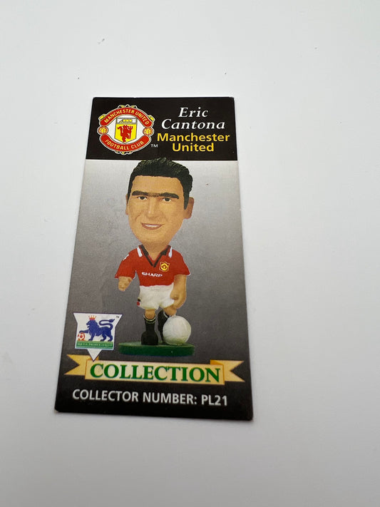 Eric Cantona Collector Card - Manchester United - Corinthian Figure Card - PL21