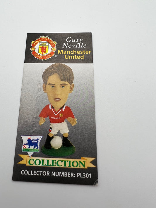 Gary Neville Collector Card - Manchester United - Corinthian Figure Card - PL301