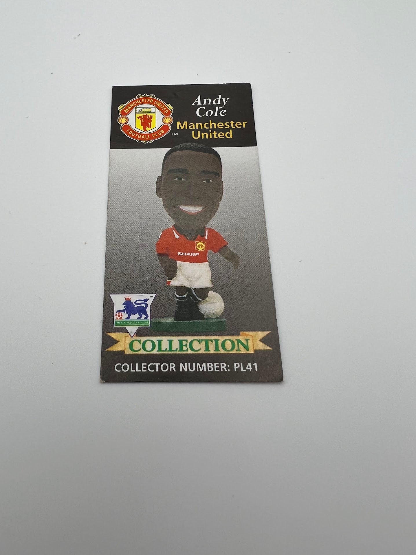 Andy Cole Collector Card - Manchester United - Corinthian Figure Card - PL41