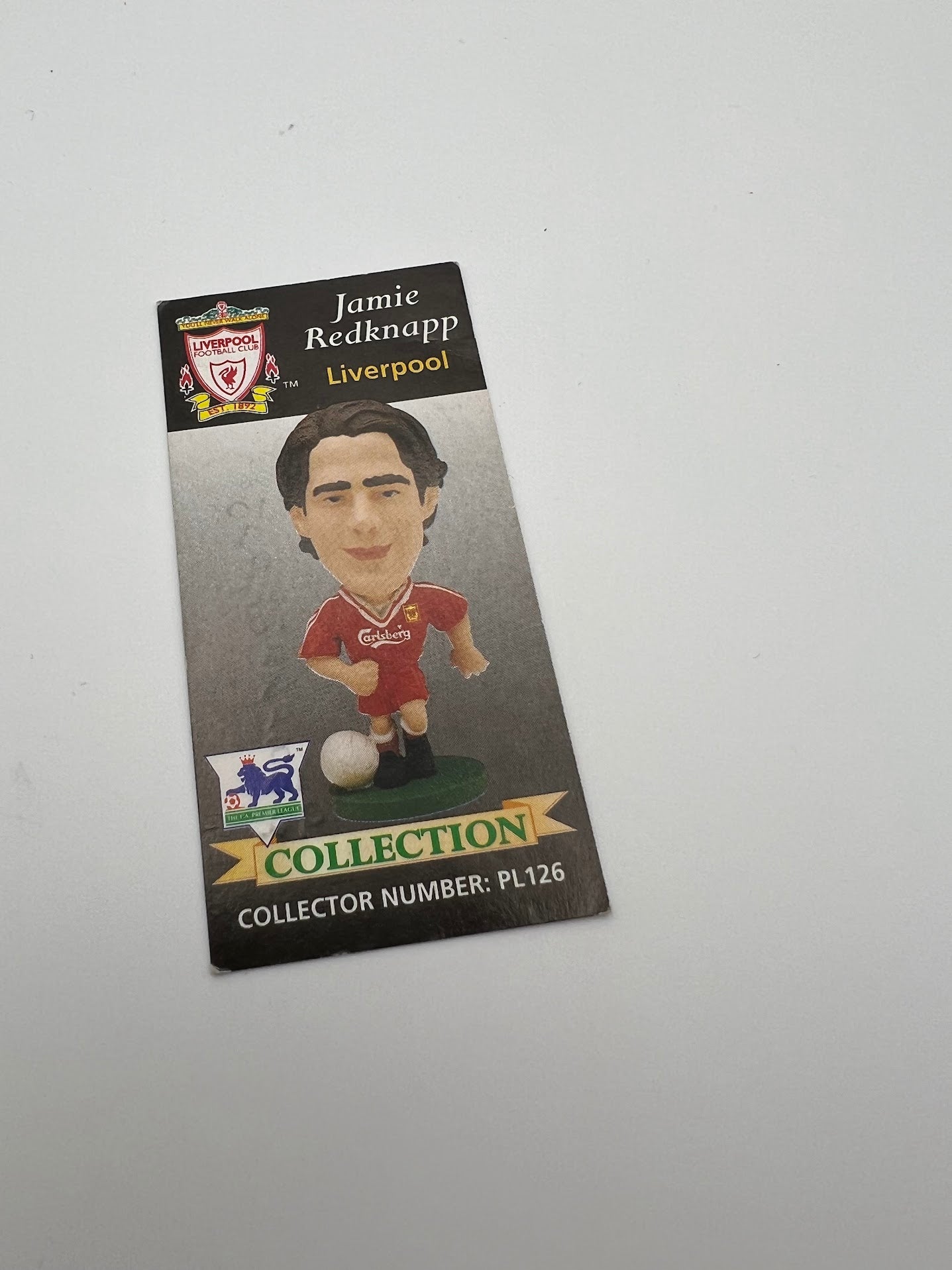 Jamie Redknapp Collector Card - Liverpool - Corinthian Figure Card - PL126