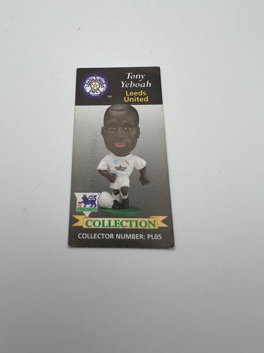 Tony Yeboah Collector Card - Leeds United - Corinthian Figure Card - PL05