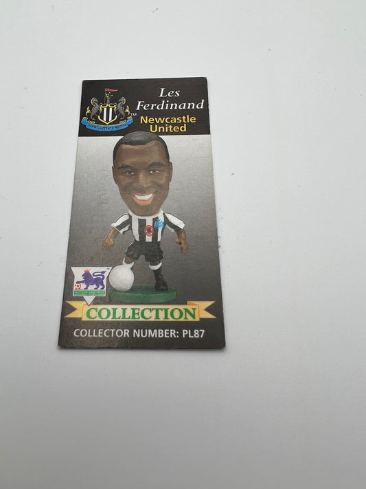 Les Ferdinand Collector Card - Newcastle United - Corinthian Figure Card - PL87