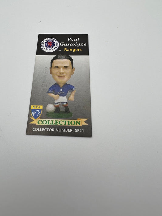 Paul Gascoigne Collector Card - Rangers - Corinthian Figure Card - SP21