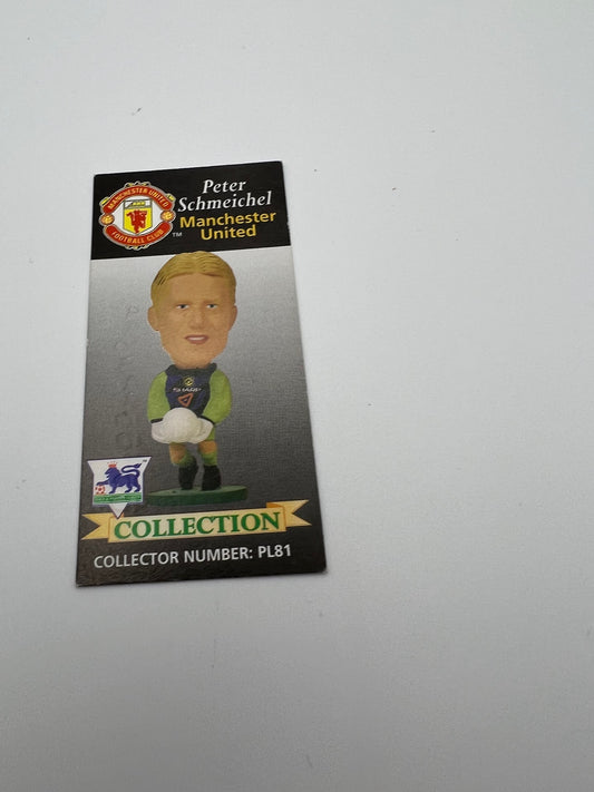 Peter Schmeichel Collector Card - Manchester United - Corinthian Figure Card - PL81