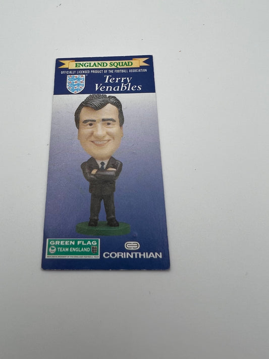 Terry Venables Collector Card - England - Corinthian Figure Card - E17