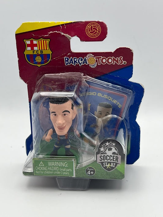 Sergio Busquets - Football Figure - Barcelona - Soccer Starz - Unopened