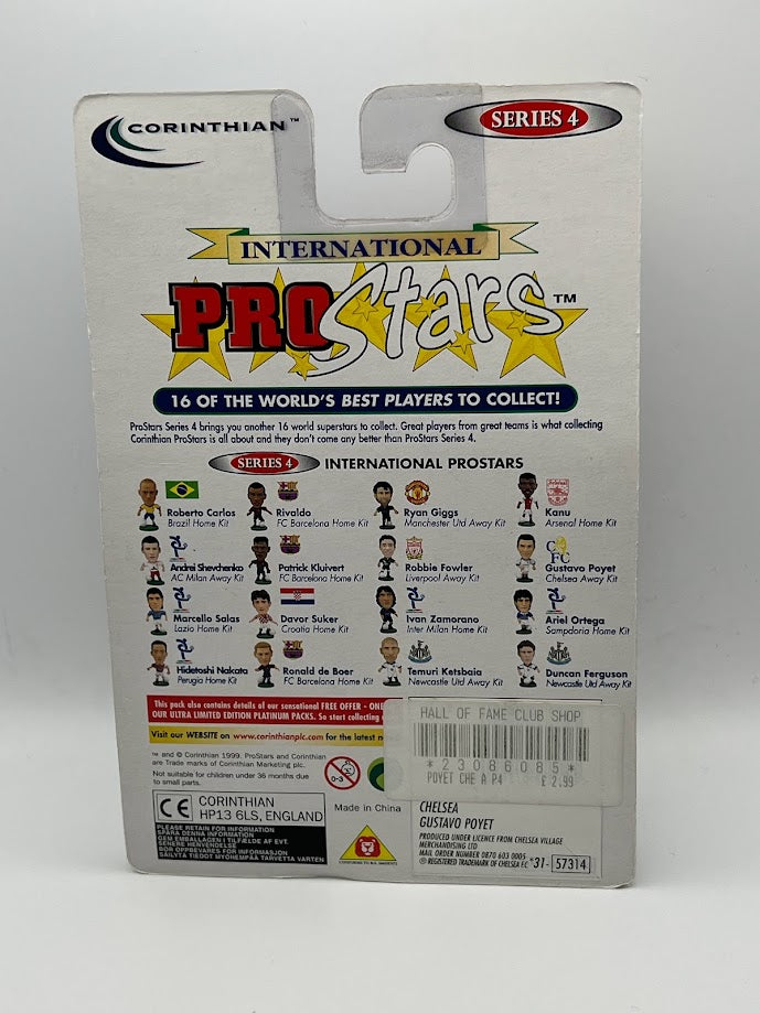 Gustavo Poyet - Corinthian ProStars Series 4 - Chelsea - PRO099