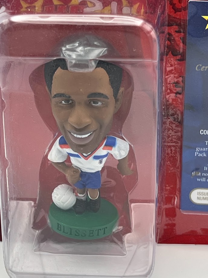 Luther Blissett - Autographed Corinthian Football Figure - England - PRO1413 - CONVENTION 2006 SPECIAL GUESTS