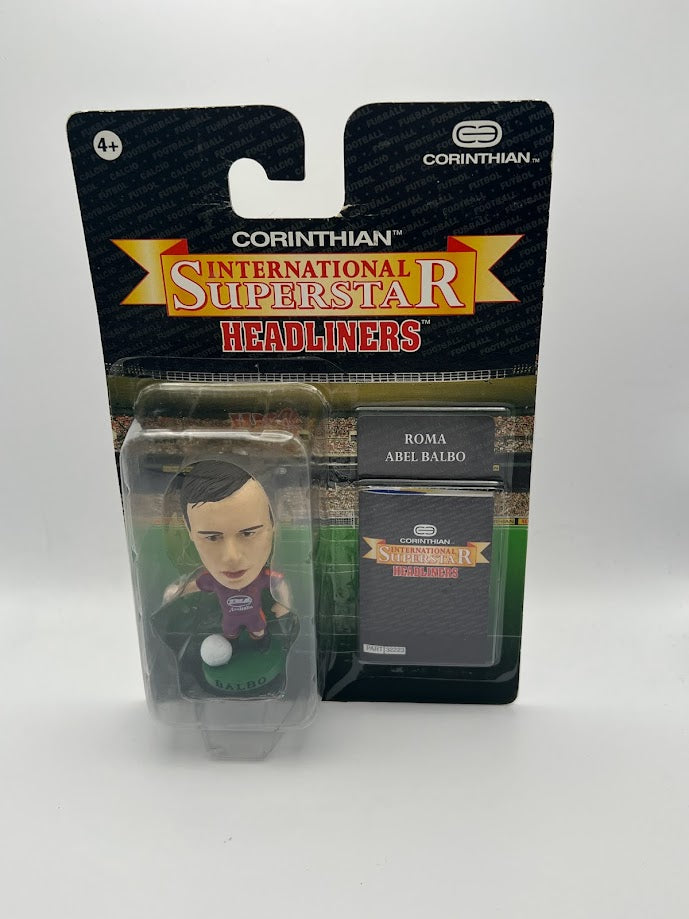 Abel Balbo Corinthian Football Figure - AS Roma - SER025 - Unopened Collectible