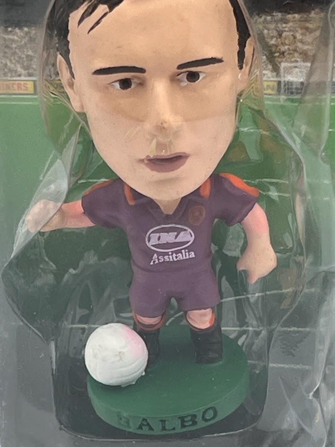 Abel Balbo Corinthian Football Figure - AS Roma - SER025 - Unopened Collectible