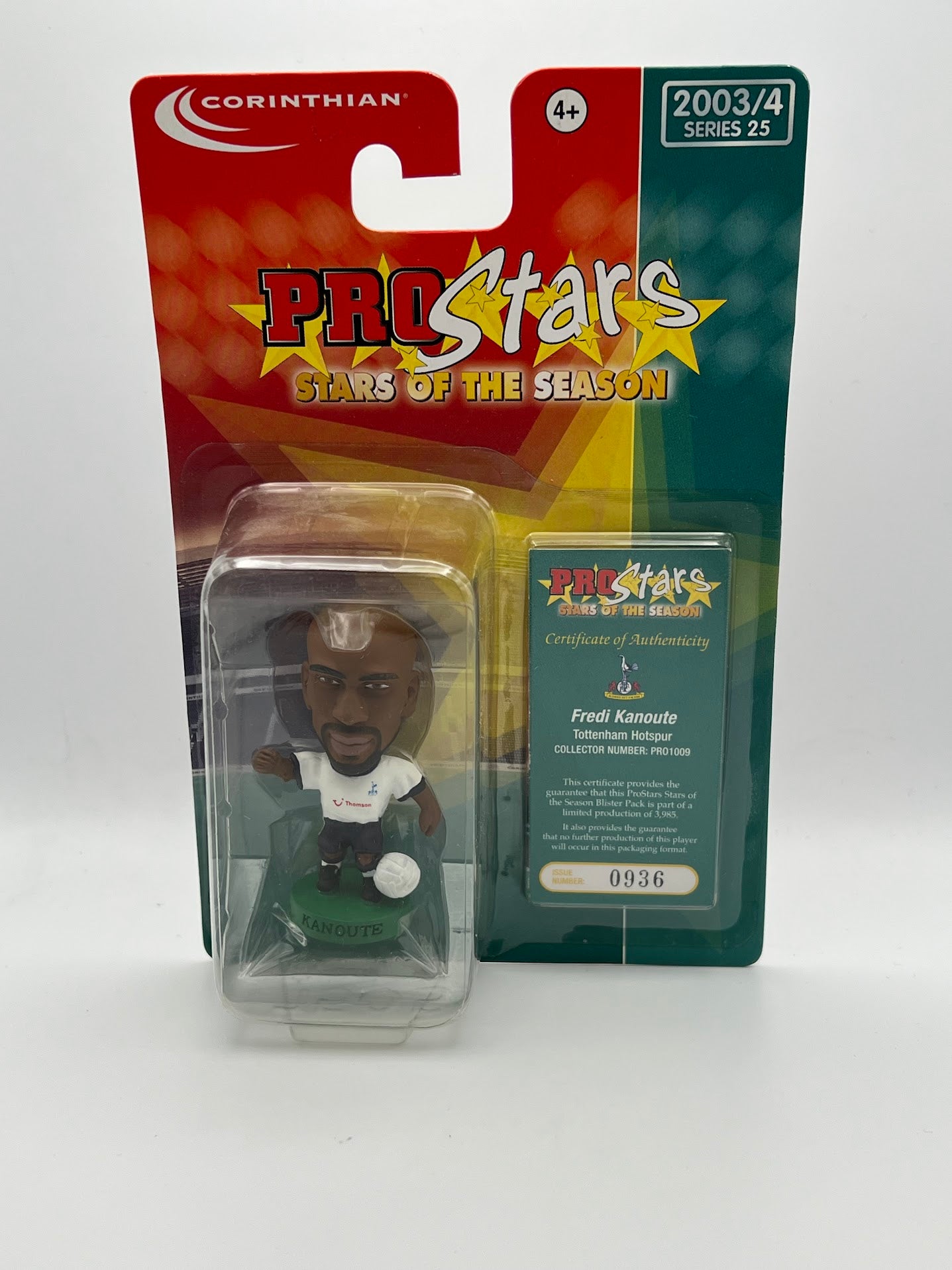 Fredi Kanoute - Corinthian ProStars Stars of Season Series 25 - Tottenham - PRO1009