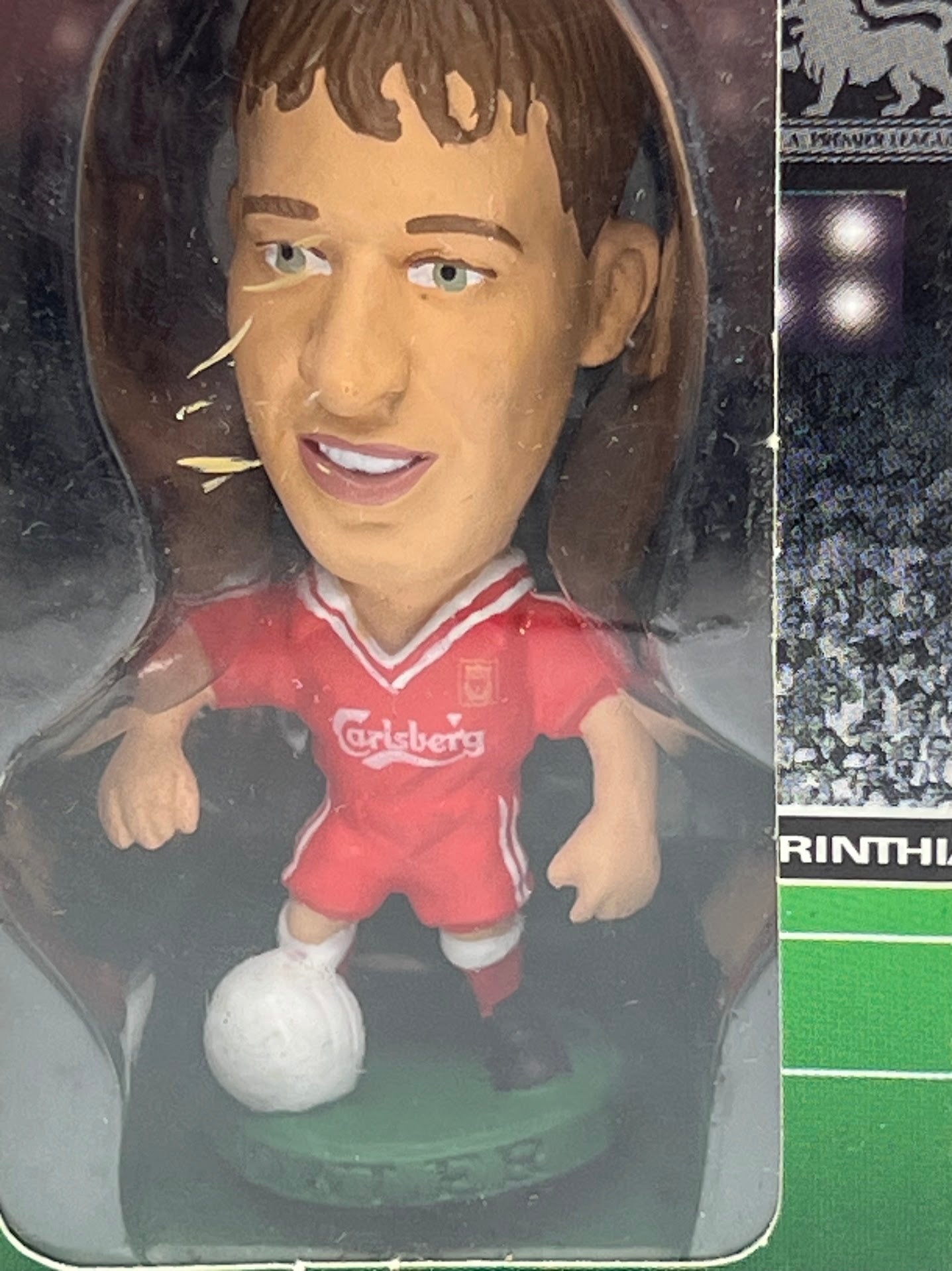 Robbie Fowler - Corinthian Figure with Display Stand - Liverpool 1995 - PL06