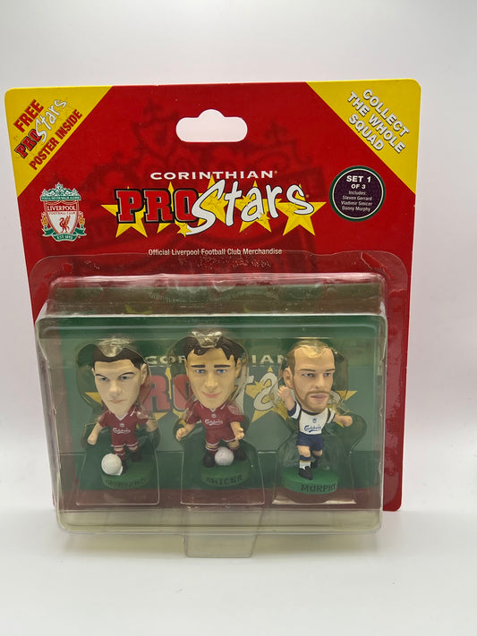 Liverpool Multi Pack -  3 Pack - Liverpool - Corinthian Football Figures - Set 1 of 3