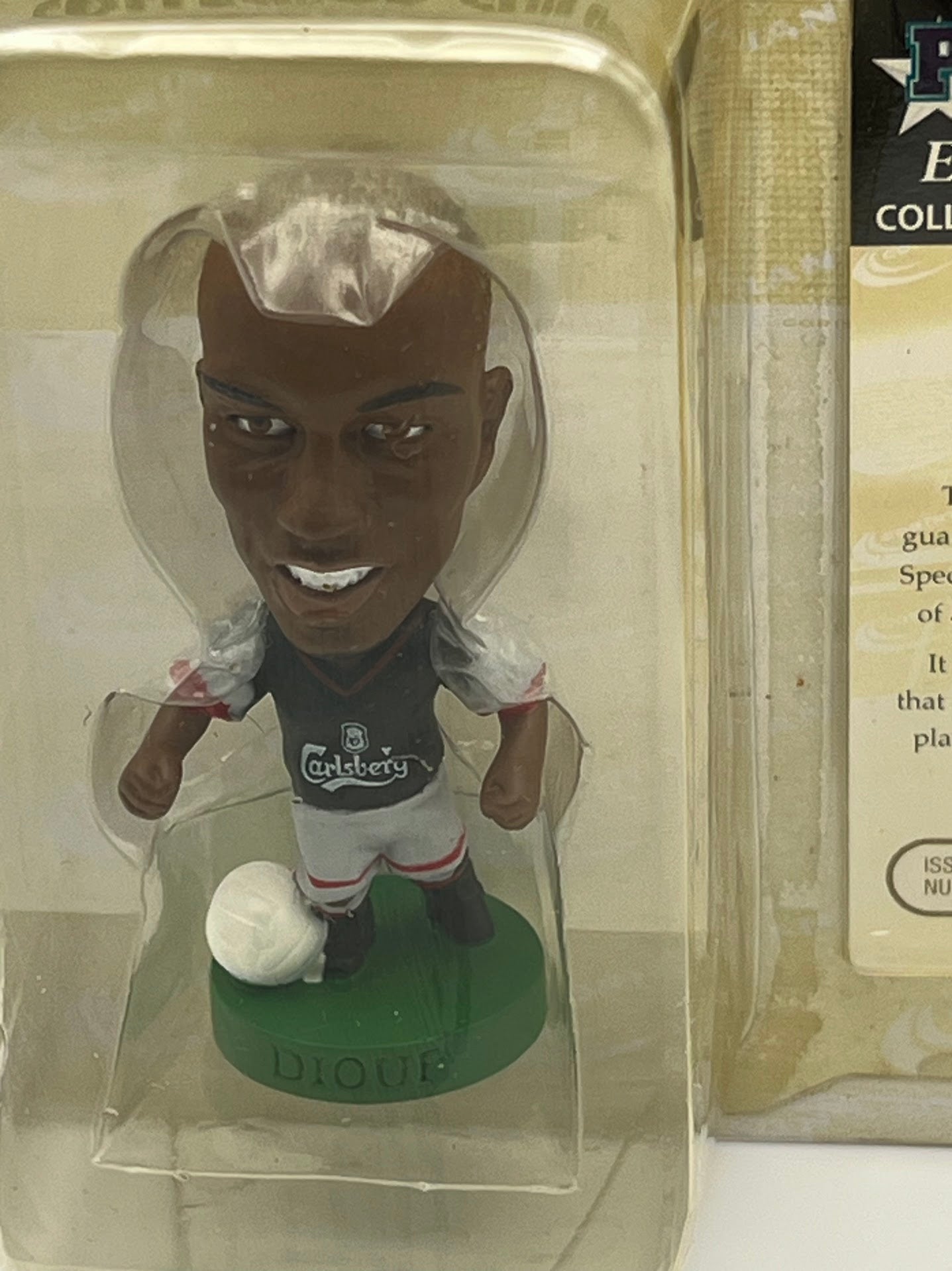 El-Hadji Diouf - Corinthian Football Figure - Liverpool - PRO726 - ProStars Collector Club Special Edition