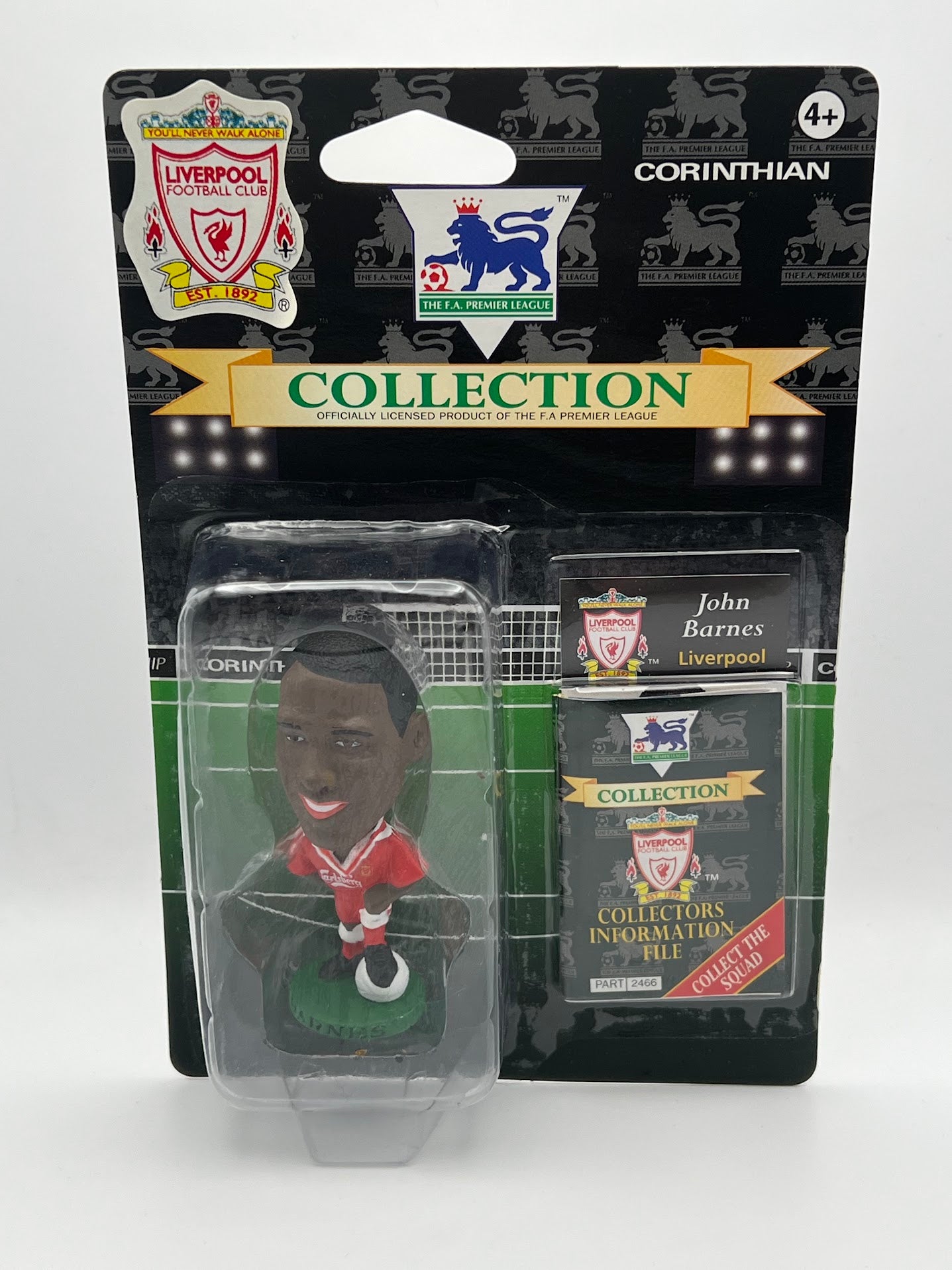 John Barnes Corinthian Football Figure - Liverpool FC - 1995 - PL26 - Collectible