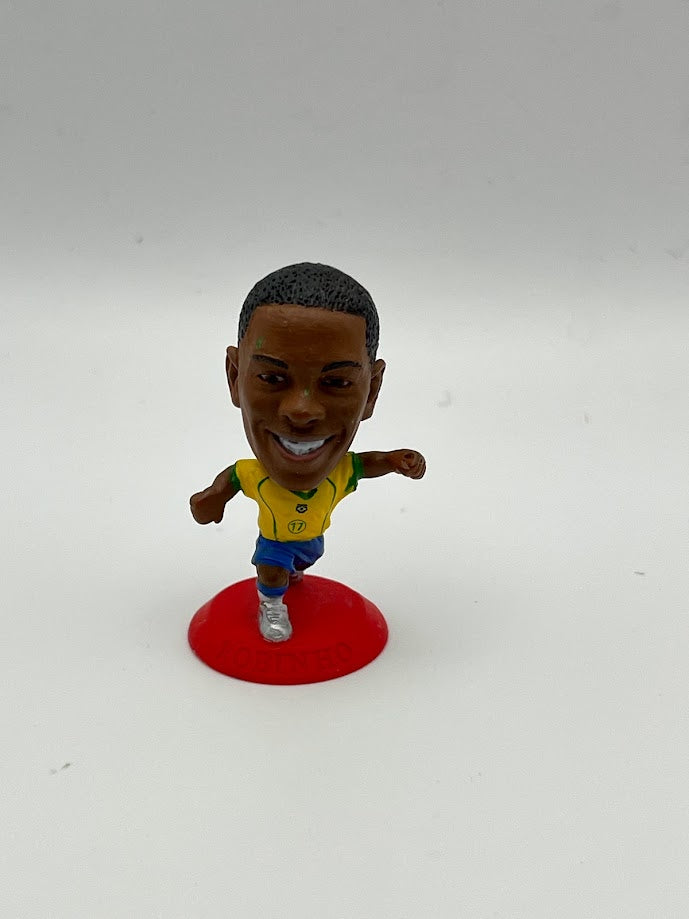 Robinho - Brazil - Loose Corinthian Figure - MicroStars - Red Base - MC5466