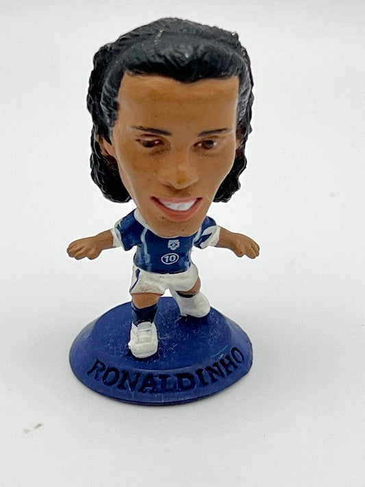 Ronaldinho - Brazil Away - Loose Corinthian Figure - MicroStars - Blue Base - MC5761