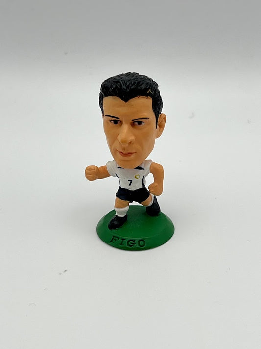 Luis Figo - Portugal Away - Loose Corinthian Figure - MicroStars - Green Base - MC952