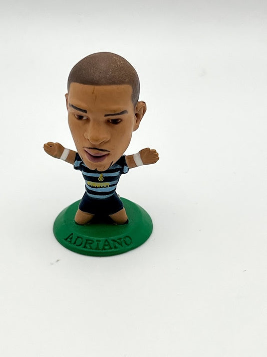 Adriano - Inter Milan Away - Loose Corinthian Figure - MicroStars - Green Base - MC3411