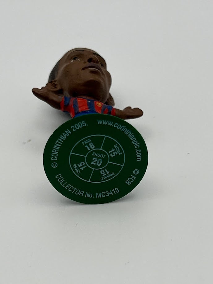 Samuel Eto'o - Barcelona - Loose Corinthian Figure - MicroStars - Green Base - MC3413