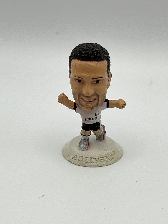 Tomasz Radzinski - Fulham - Loose Corinthian Figure - MicroStars - White Base - MC4305