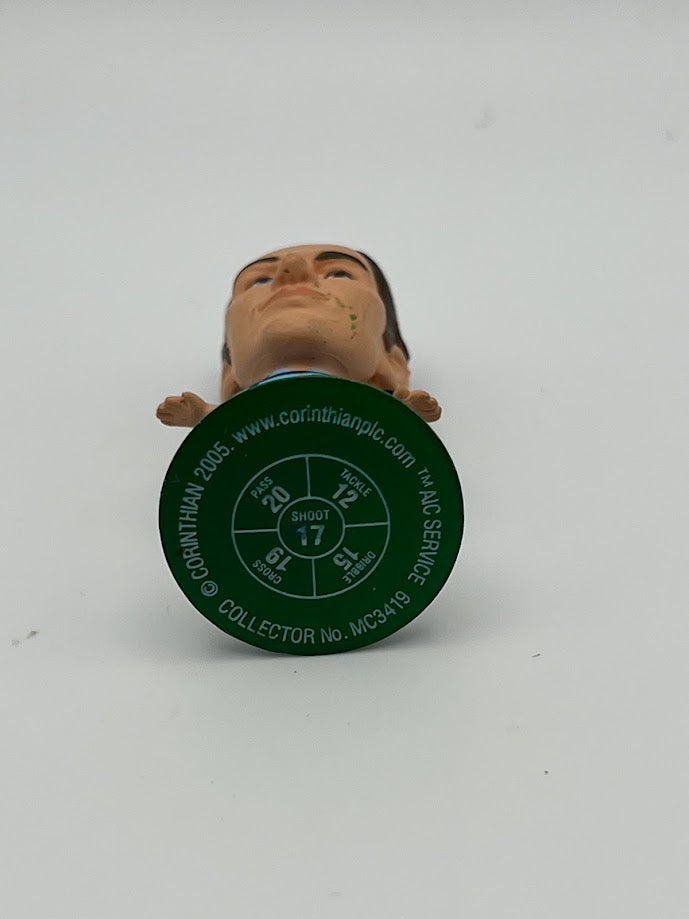 Andy Van Der Meyde - Inter Milan Away - Loose Corinthian Figure - MicroStars - Green Base - MC3419