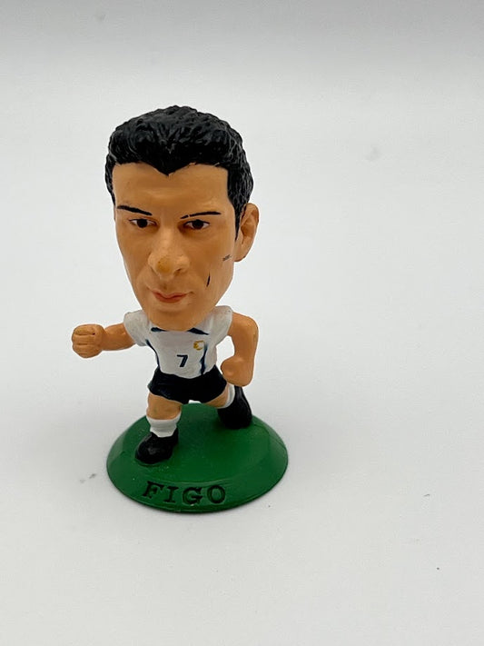 Luis Figo - Portugal Away - Loose Corinthian Figure - MicroStars - Green Base - MC952