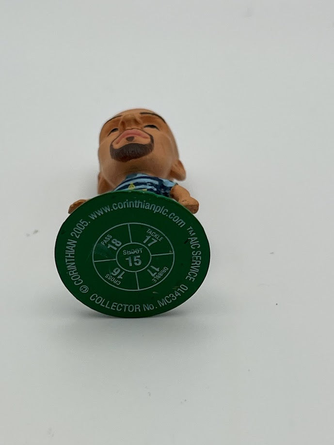 Juan Sebastián Verón - Inter Milan Away - Loose Corinthian Figure - MicroStars - Green Base - MC3410