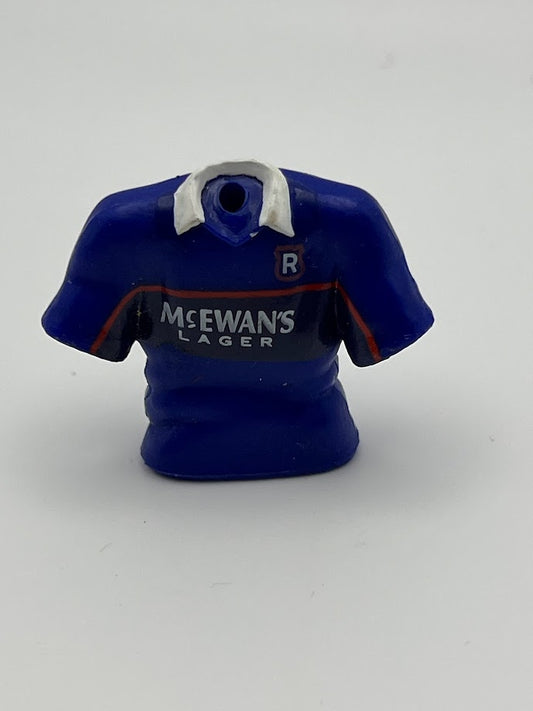 Sugar Puffs 1990's Rangers Miniature Shirt Pencil Topper - Arthur Numan