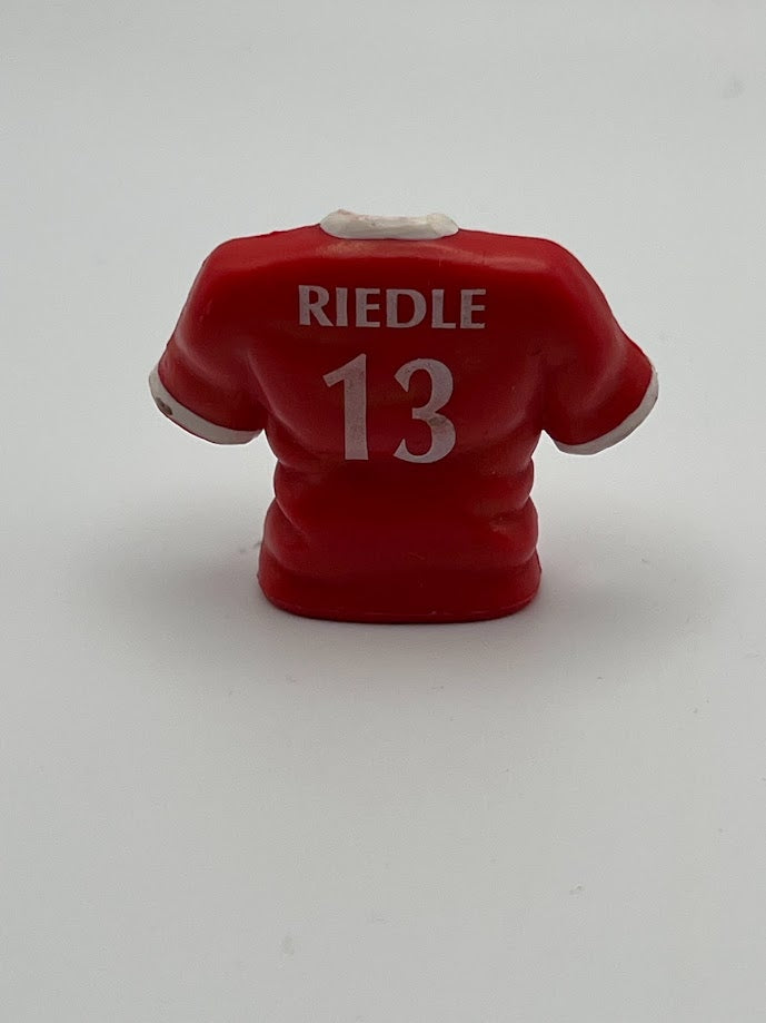 Sugar Puffs 1990's Liverpool - Miniature Shirt Pencil Topper - Karl-Heinz Riedle