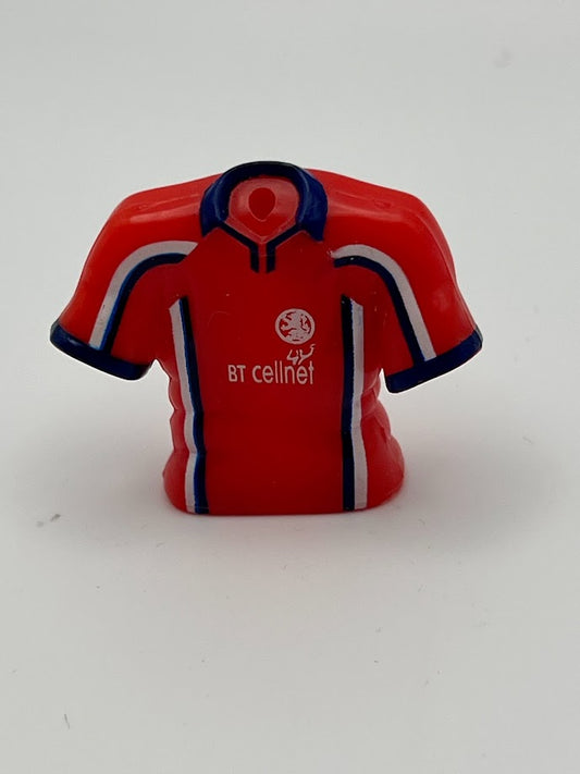 Sugar Puffs 1990's 	Middlesbrough - Miniature Shirt Pencil Topper - Christian Ziege