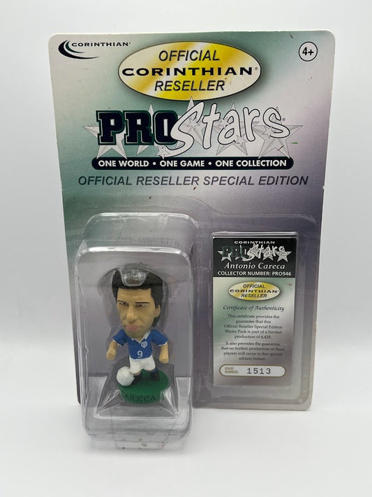 ANTONIO CARECA Corinthian Football Figure - Brazil Away - PRO946 - Reseller Special Edition