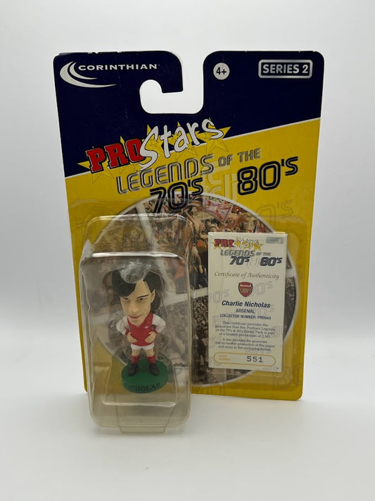 Charlie Nicholas - Corinthian Football Figure - ARSENAL - PRO943 - 70s & 80s Legends - Collectible