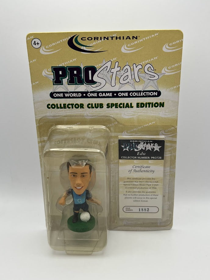 Edu - Corinthian Football Figure - Arsenal Away - PRO728 - ProStars Collector Club Special Edition