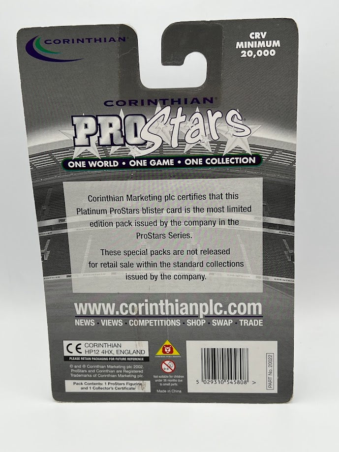 Freddie Ljungberg - Corinthian ProStars Football Figure - Arsenal - PP694 / PRO694 - Collectible - Platinum Edition