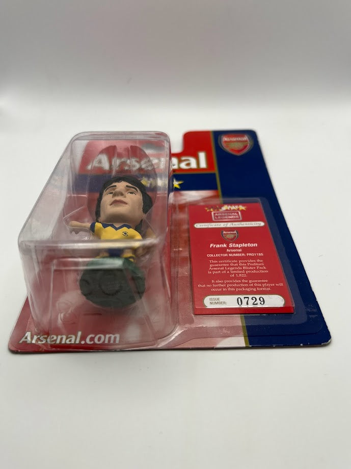 Frank Stapleton Corinthian Football Figure - Arsenal - Limited Edition - AUTOGRAPHED - PRO1185