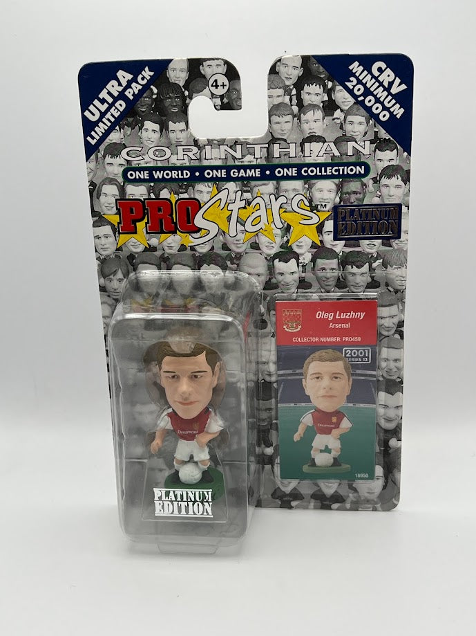 Oleg Luzhny - Corinthian ProStars  Football Figure - Arsenal - PRO459 - Collectible - Platinum Edition