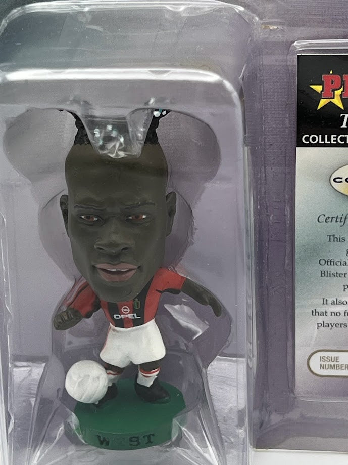 Taribo West - Corinthian Football Figure - AC Milan - PRO1239 - Reseller Special Edition