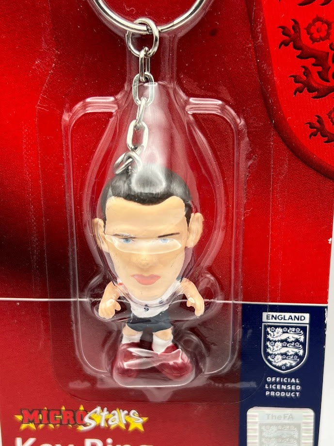 Wayne Rooney - Unopened England Corinthian Figure Keyring - MicroStars