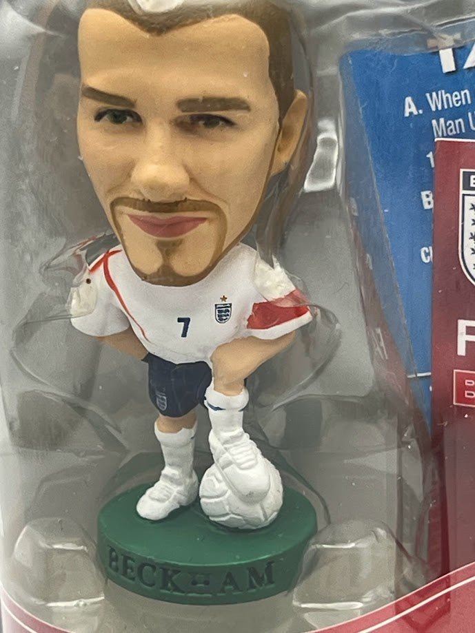 David Beckham - Corinthian ProStars Football Figure - England - PR112 - Collectible - Quiz Game