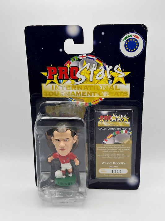 Wayne Rooney - Corinthian Football Figure - England - ProStars International Tournament Greats - PRO1187 - Collectible