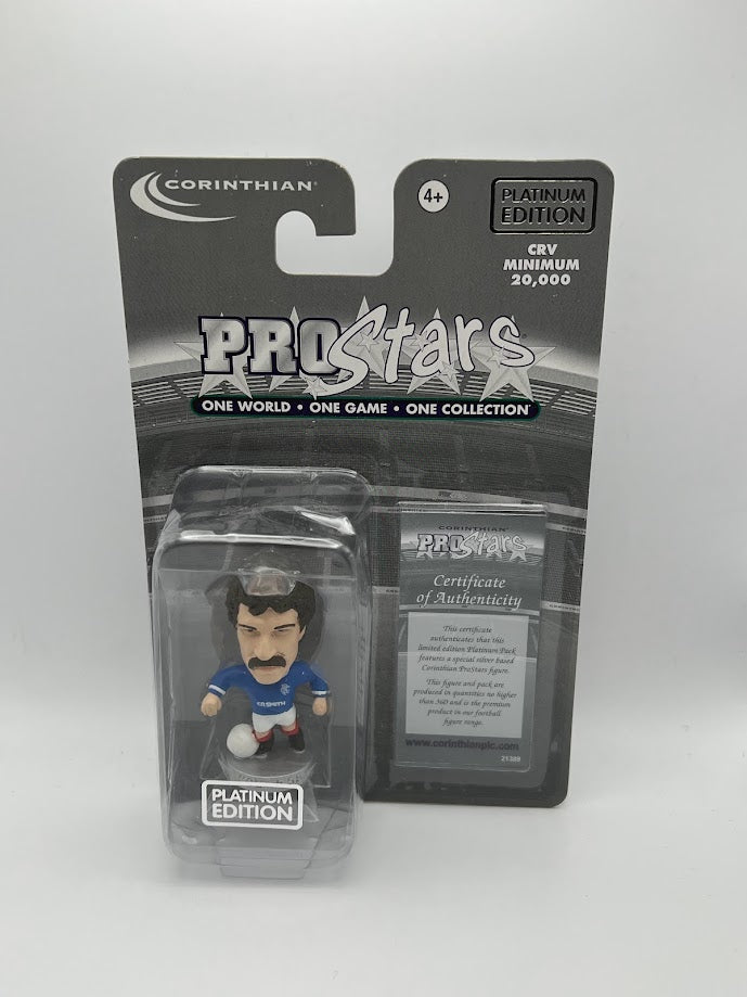 Graeme Souness - Corinthian Football Figure - Platinum Edition - Rangers HOME - PP842 / PRO842