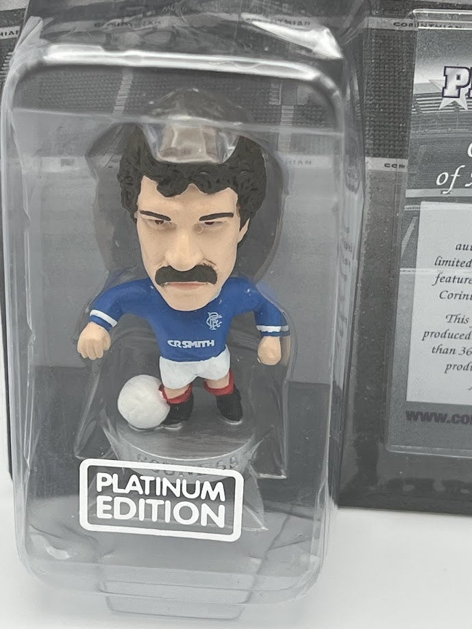 Graeme Souness - Corinthian Football Figure - Platinum Edition - Rangers HOME - PP842 / PRO842