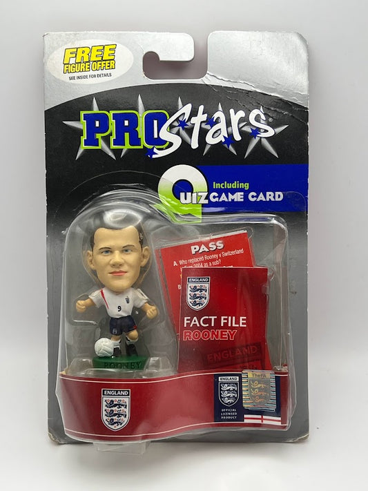 Wayne Rooney - Corinthian ProStars Football Figure - England - PR120 - Collectible - Quiz Game