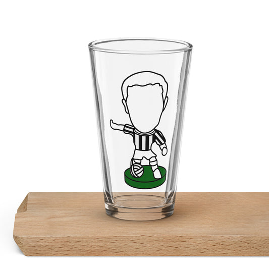 Shaker Pint Glass - Tyneside Stripes