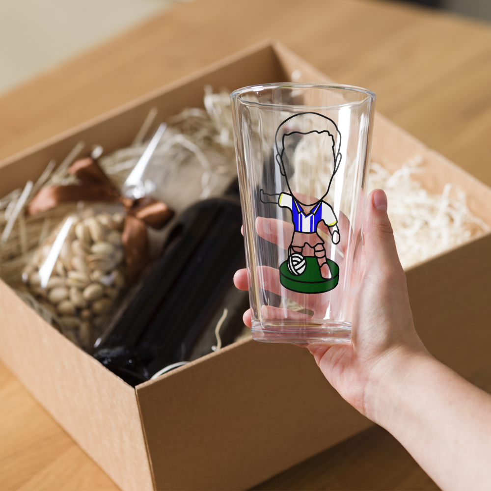 Shaker Pint Glass - South Yorkshire Stripes